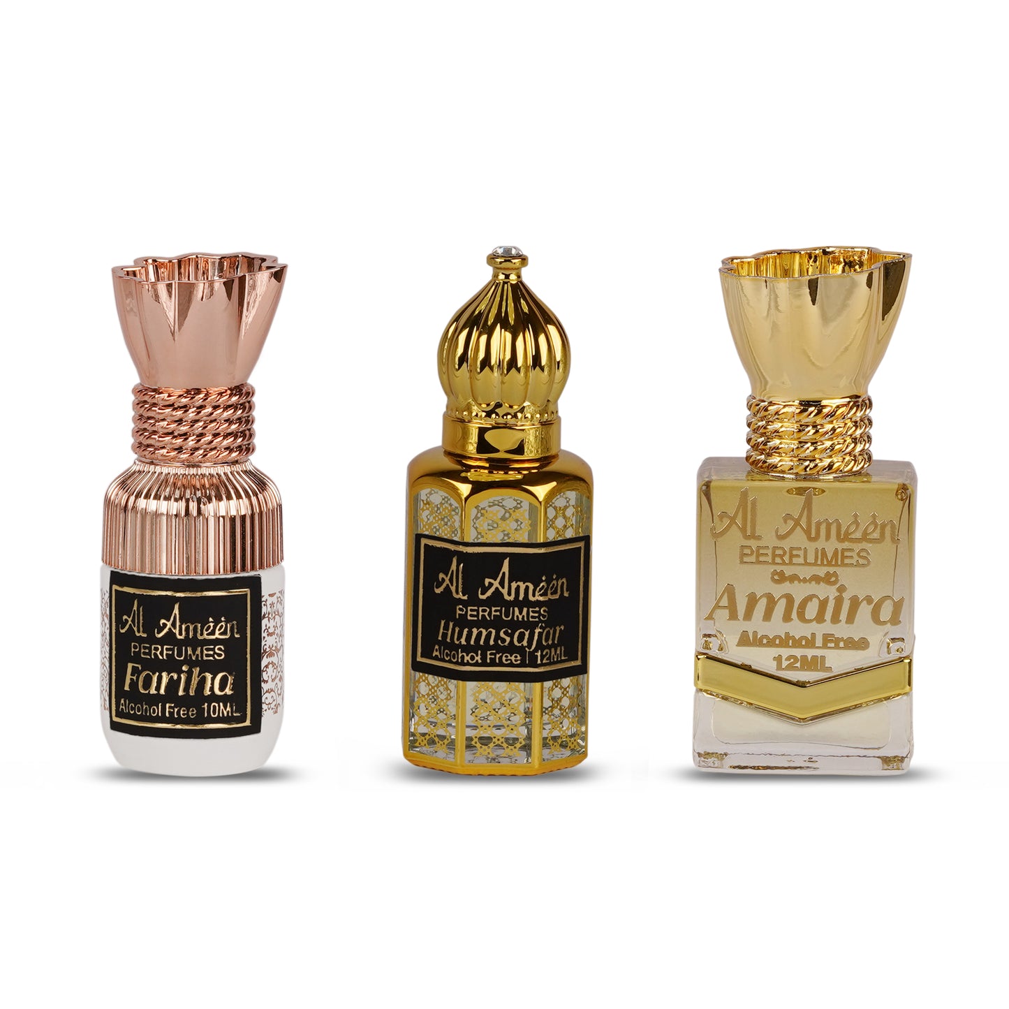 Fariha, Humsafar & Amaira Attar Combo Pack – 34ML