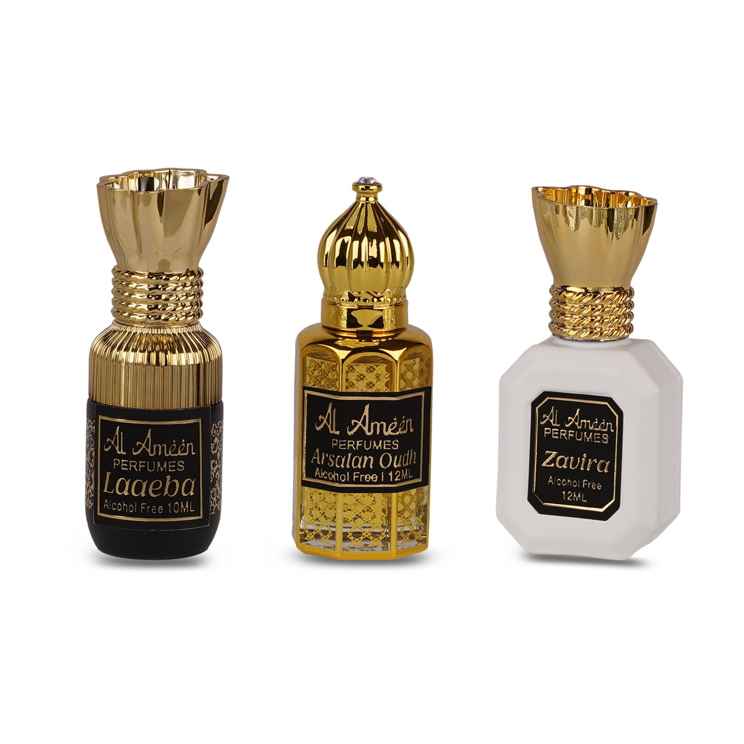 Laaeba, Arsalan Oudh & Zavira Attar Combo Pack – 34ML