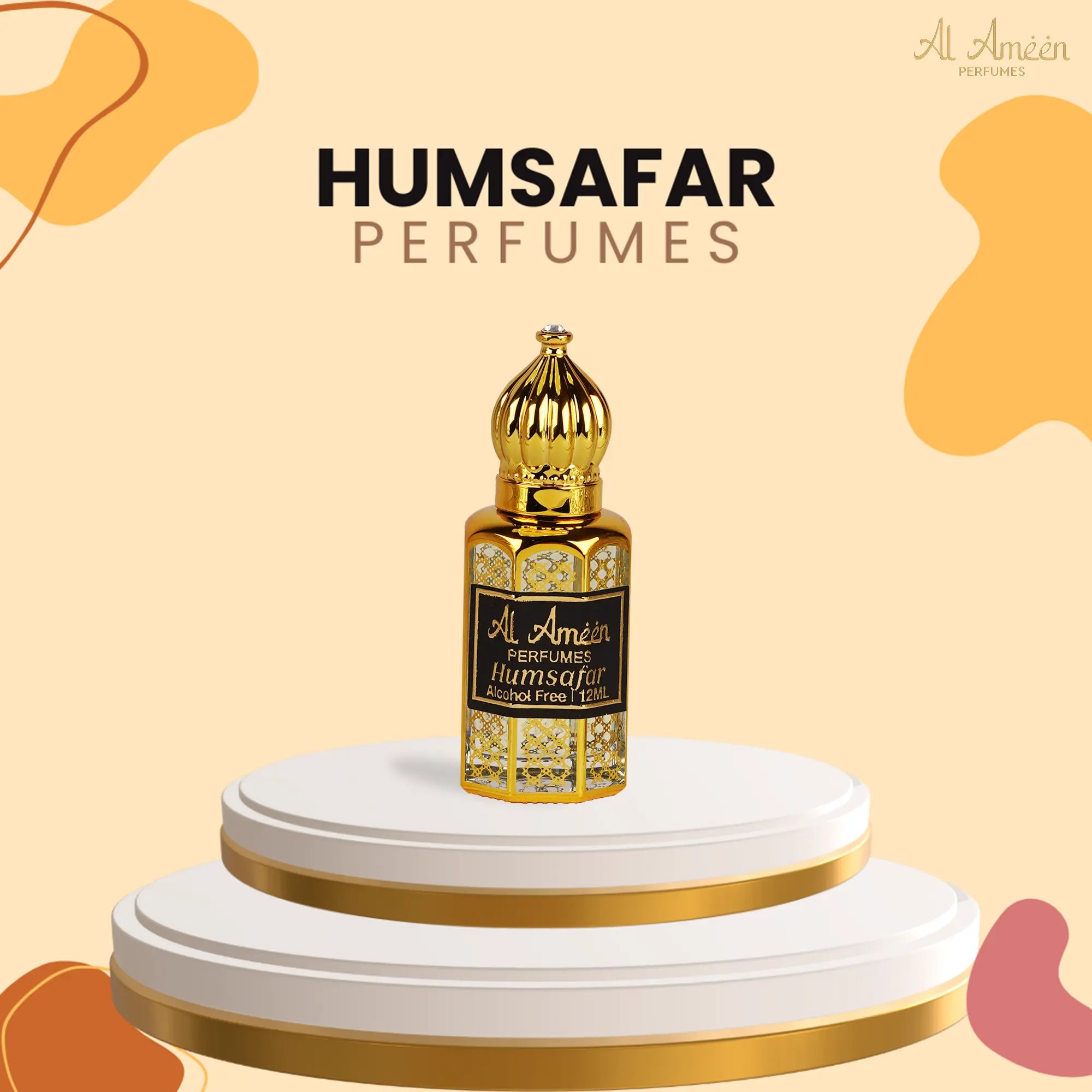 Humsafar Luxury Attar Perfume for Men – 12ML Al Ameen Perfumes