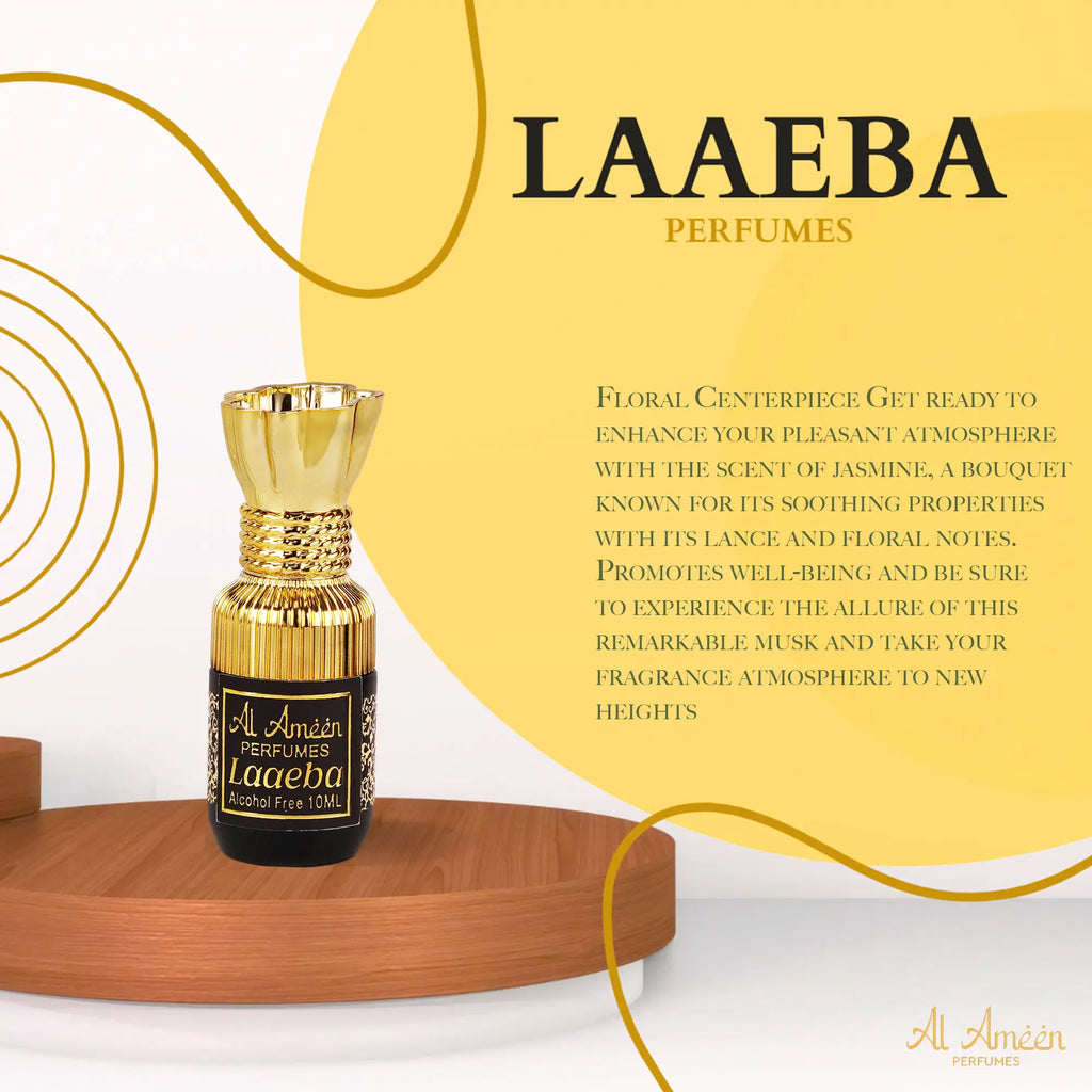Laaeba Luxury Attar Perfume for Men – 10ML Al Ameen Perfumes