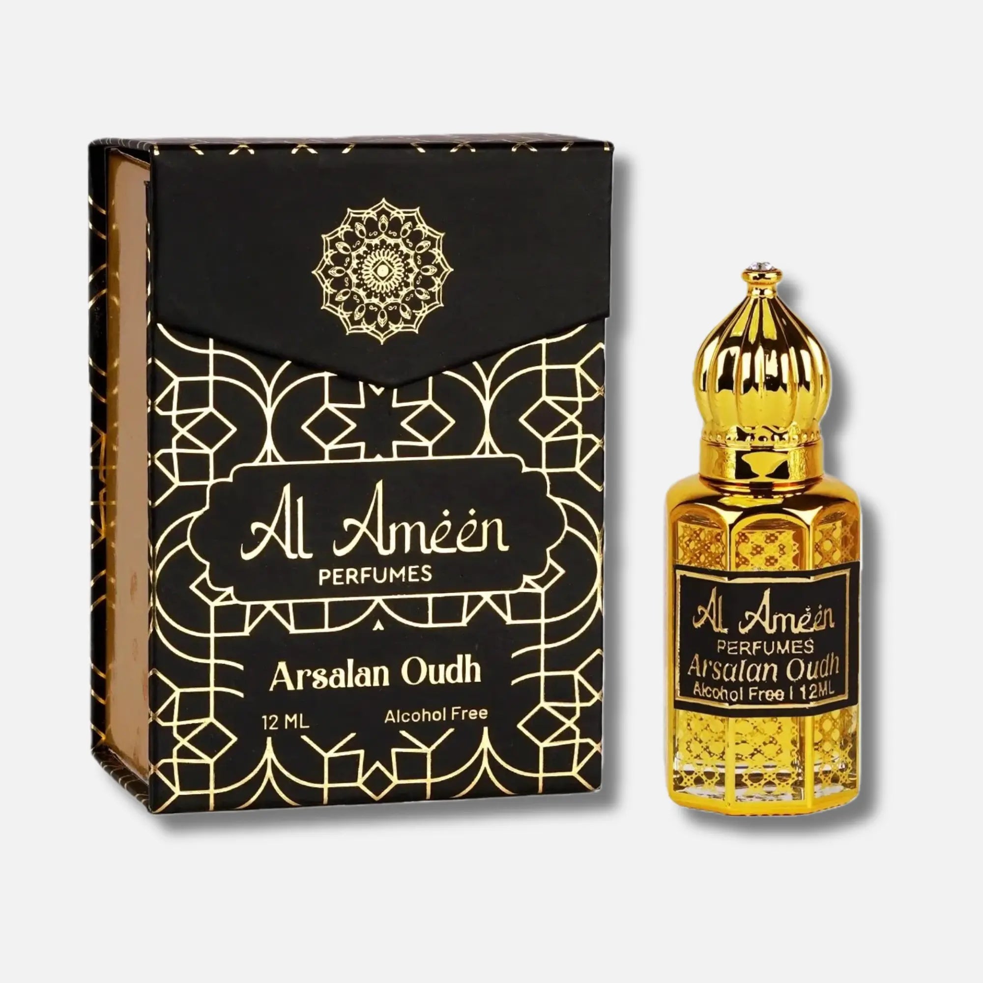 Arsalan Oudh Luxury Attar Perfume for Men – 12ML Al Ameen Perfumes