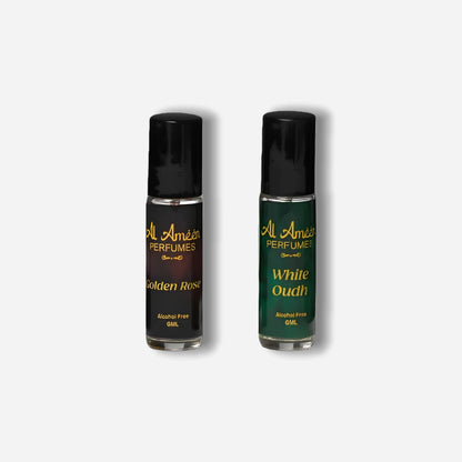 Duo of Elegance Luxury Attar Perfume Set 2 x 6ML