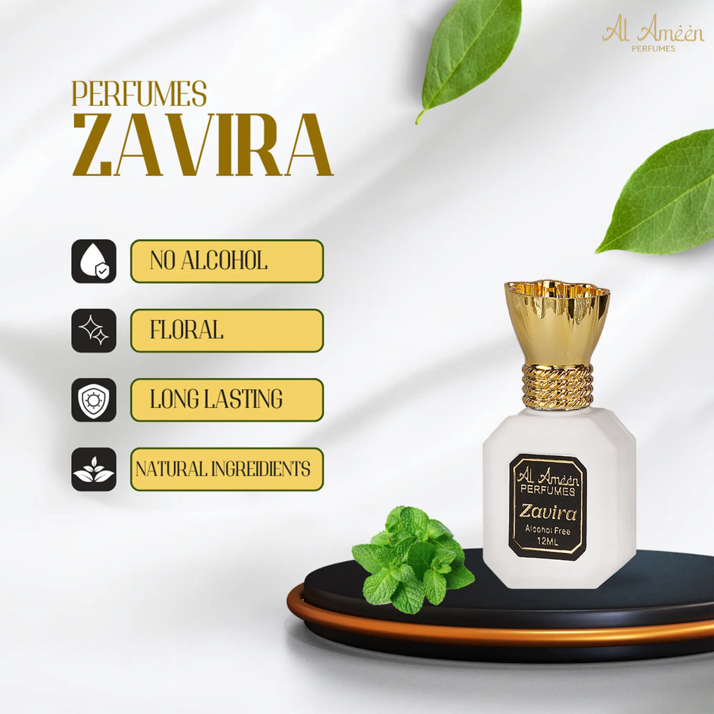 Zavira Luxury Attar Perfume for Men – 12ML Al Ameen Perfumes