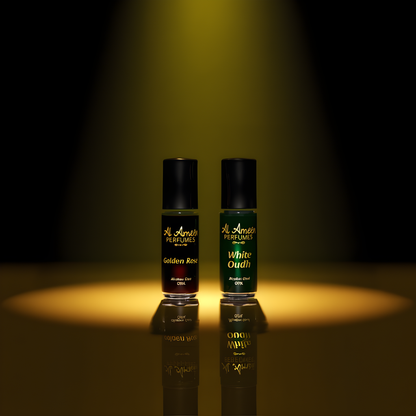 Duo of Elegance Luxury Attar Perfume Set 2 x 6ML