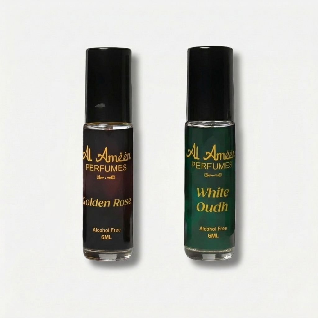 Luxury Attar Gift Set For Men – 2 × 6ML Al Ameen Perfumes